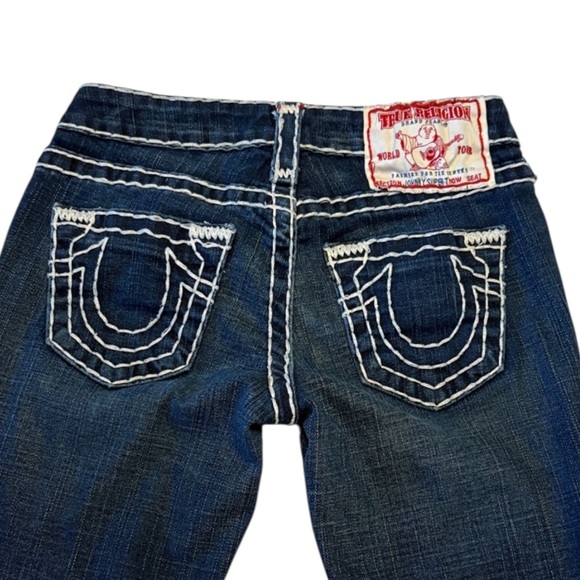 Vintage True Religion JOHNNY SUPER T With Iconic White Super T Stitching
